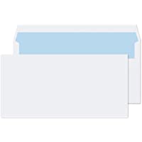 Blake DL- 110 x 220 mm 90 g – Sobres autoadhesivos (100 unidades)- color blanco